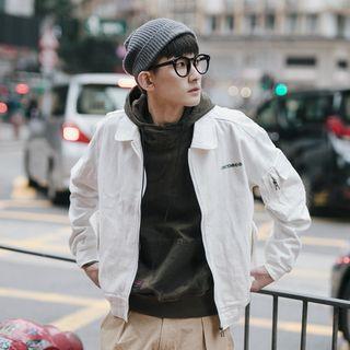 Embroidered Plain Jacket