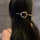 Metal Hair Pin Gold - One Size