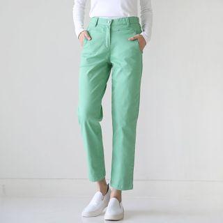 Straight-leg Color Pants