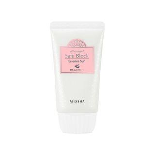 Missha - All-around Safe Block Essence Sun Spf45 Pa+++ 50ml 2017 New: All-around Safe Block Essence Sun Spf45 Pa+++ 50ml