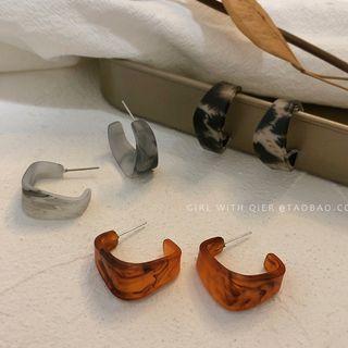 Acetate Open Hoop Earring (various Designs)