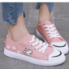 Cat Lace Up Sneakers