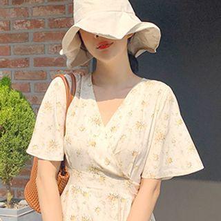 Inset-wire Cotton Sun Hat