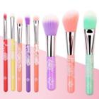 Set Of 8: Makeup Brush With Color Handle