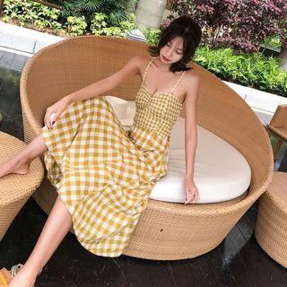 Strappy Backless Midi Sundress