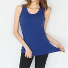 Colored Ribbed Tank Top