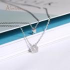 925 Sterling Silver Star Pendant Layered Necklace