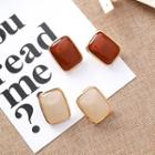 Retro Rectangle Earring