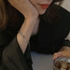 Plain Bracelet Sl0266 - Silver - One Size
