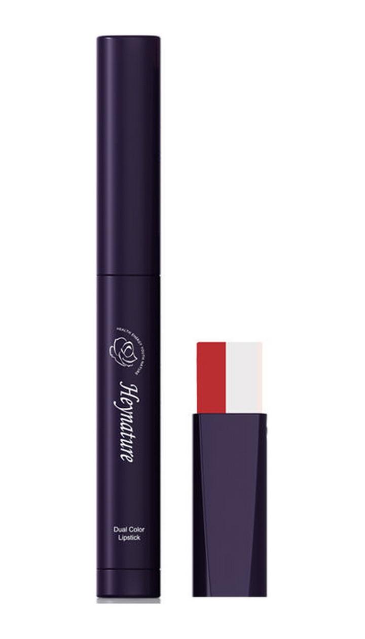 Heynature - Dual Color Lipstick (#1 Passion White) 0.8g