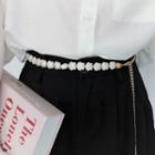 Shell Alloy Waist Chain Gold - One Size