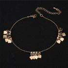 Heart Anklet Gold - One Size