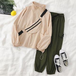 Belt Bag Zip Jacket / Cargo Pants