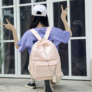 Chained Nylon Backpack