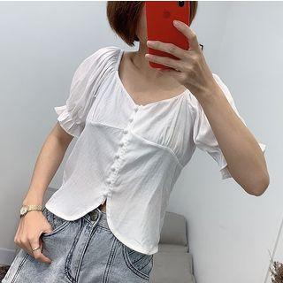 Short-sleeve Cotton Top