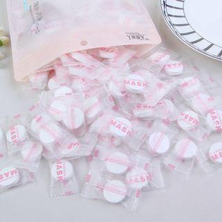 Set Of 100: Compressed Face Mask