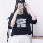 Short-sleeve Lettering T-shirt / Long-sleeve Lettering T-shirt