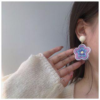 Cartoon Transparent Dangle Earring