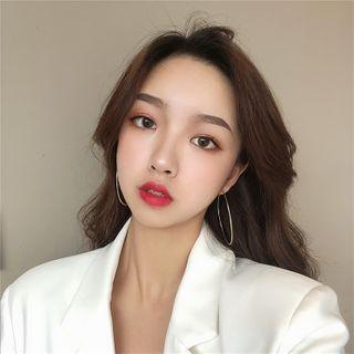 Large Circle Earring