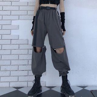 Detachable Harem Cargo Pants