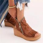 Wedge-heel Roman Sandals