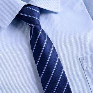 Striped No Tie Neck Tie (various Designs)