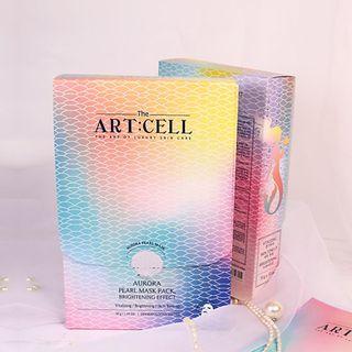 Daycell - The Artcell Aurora Pearl Mask Pack Brightening Effect Set 10pcs 30g X 10pcs