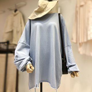 Long-sleeve Sweatshirt Dress