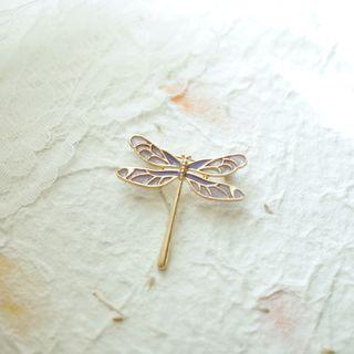 Dragonfly Alloy Brooch