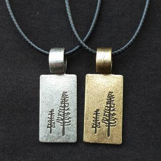 Alloy Tree Pendant Necklace