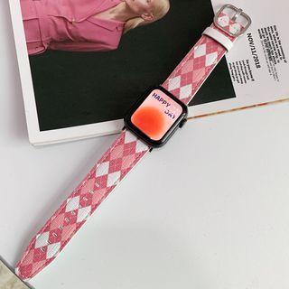 Argyle Apple Watch Strap