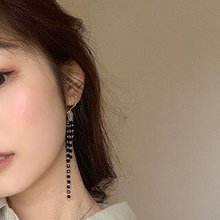 Beaded Tassels Earrings