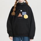 Geometric Shape Print Hoodie