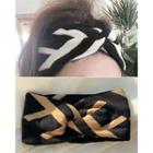 Patterned Knot Wide Hair Band