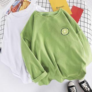Long-sleeve Printed T-shirt / Set