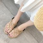 Woven Strappy Sandals