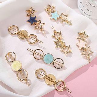 Disc & Hoop Hair Clip