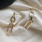 Alloy Chain Dangle Earring 1 Pair - Gold - One Size