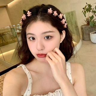 Flower Acrylic Hair Clamp / Set