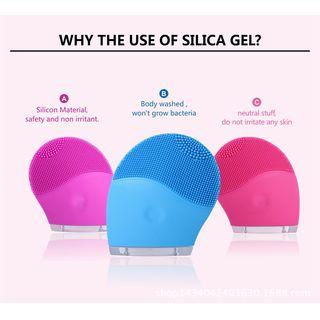 Waterproof Sonic Silicone Black Head Deep Cleaning Face Cleanser