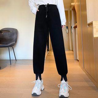 Plain Split Sweatpants