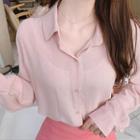 Colored Silky Shirt