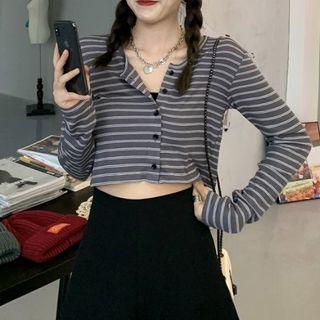 Striped Jacket Stripes - Gray - One Size