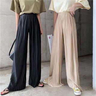 Loose-fit Pleated Pants