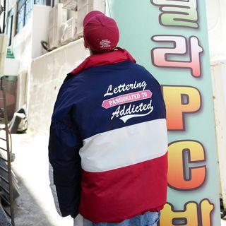 Colorblock Padded Coat