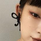 Acrylic Bow Earring