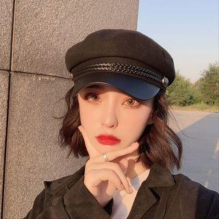 Braided Newsboy Cap