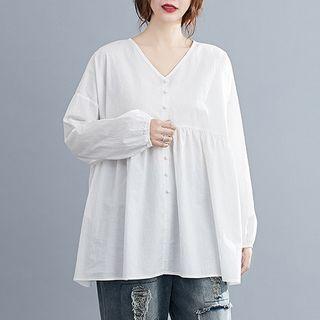 V-neck Tunic Top