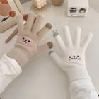 Bear Touchscreen Knit Gloves