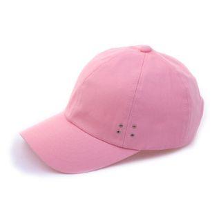Punch-detail Baseball Cap